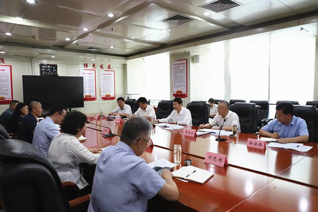张宝亮到临沂市生态环境局调研